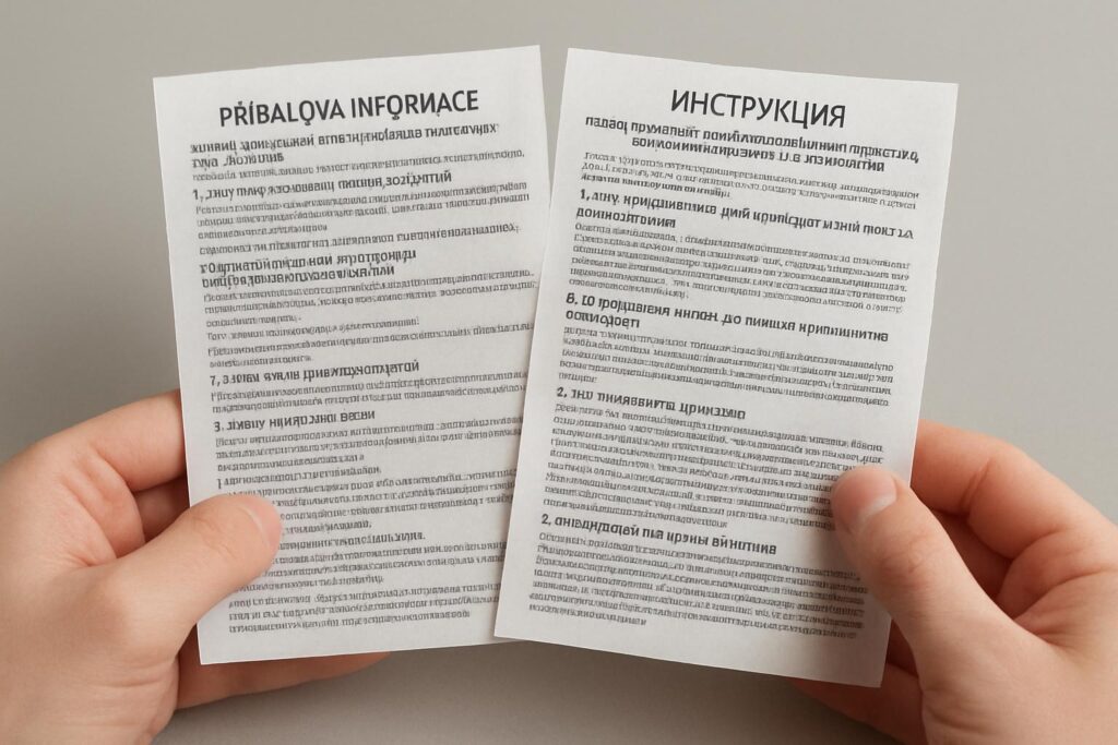 Как правильно переводить листки‑вкладыши ветеринарных препаратов с чешского на русский: практическое руководство для переводчика