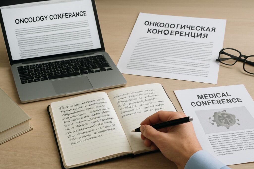 Перевод онкологических материалов: от слайда к точной русской фразе
